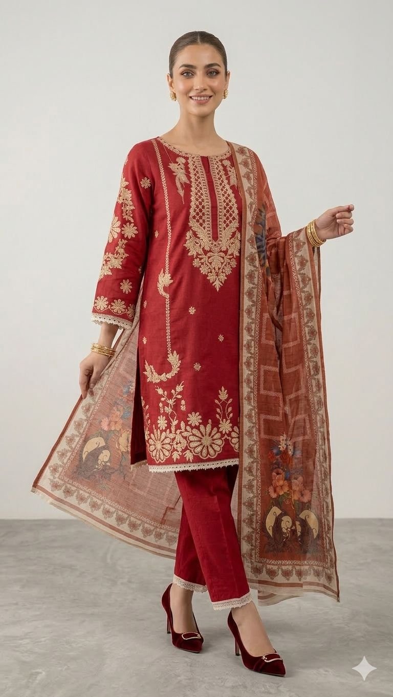 3-piece Embroidery Suite - Image 3