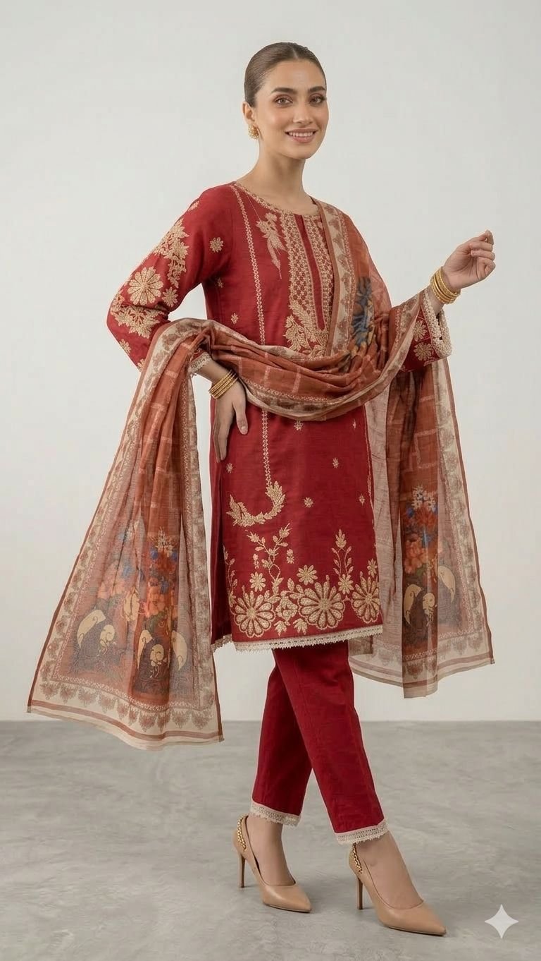 3-piece Embroidery Suite - Image 2