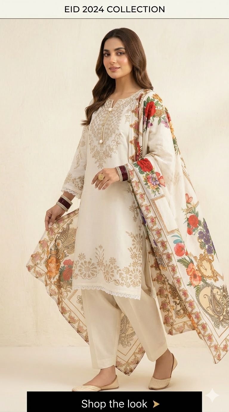 3 Pc Embroidery Suite - Image 4