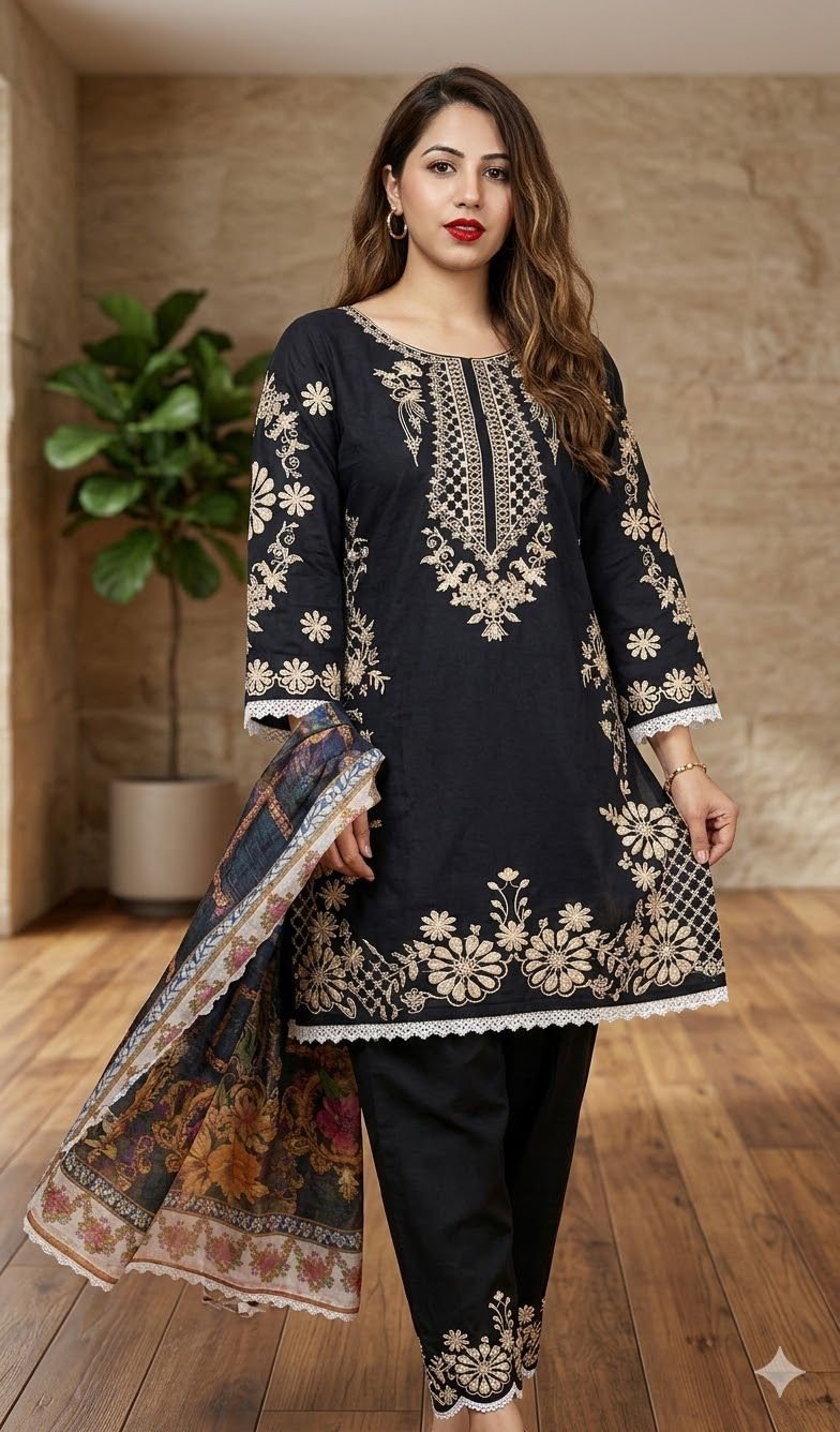 3-piece Embroidery Suite - Image 2